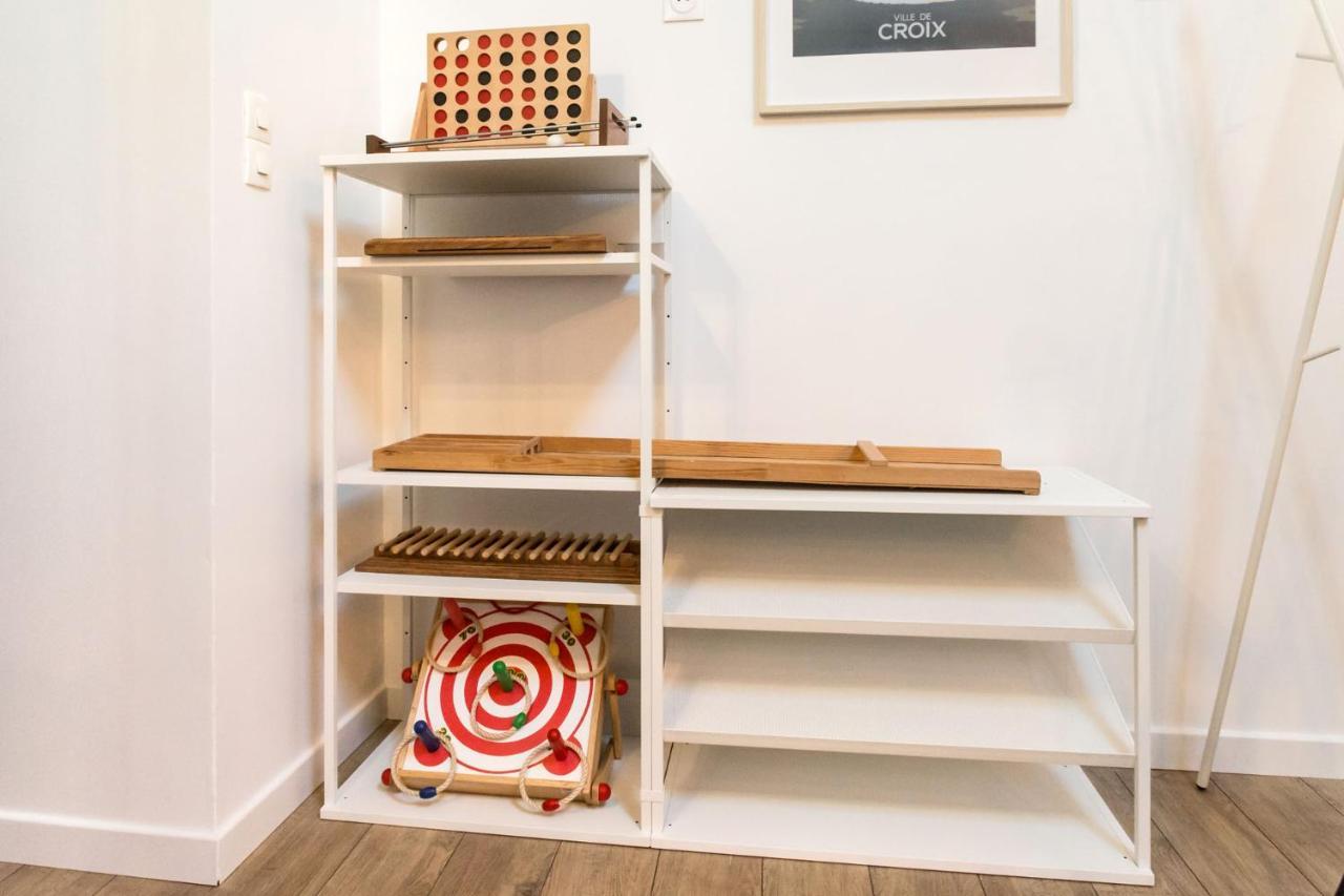 Le Flamand, Jeux En Bois Deco Du Nord! 투르쿠앵 외부 사진